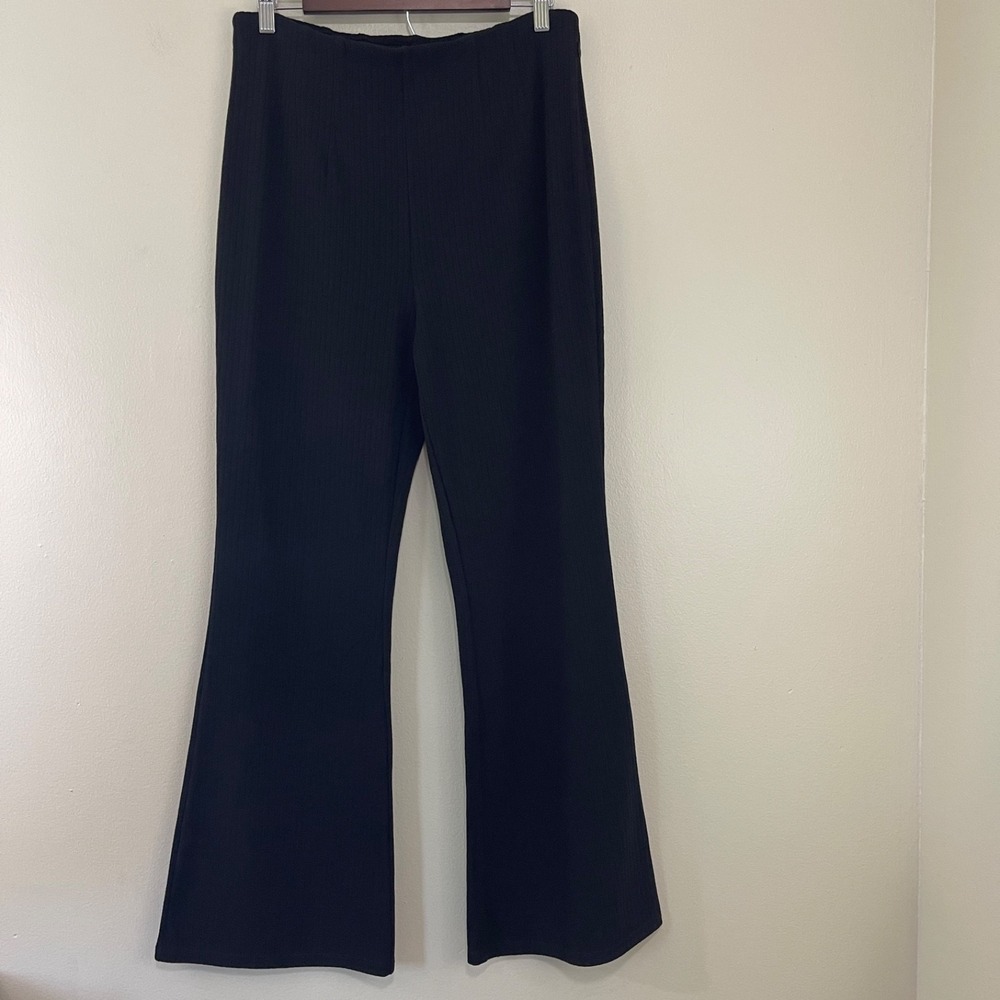 Black Knit Pants